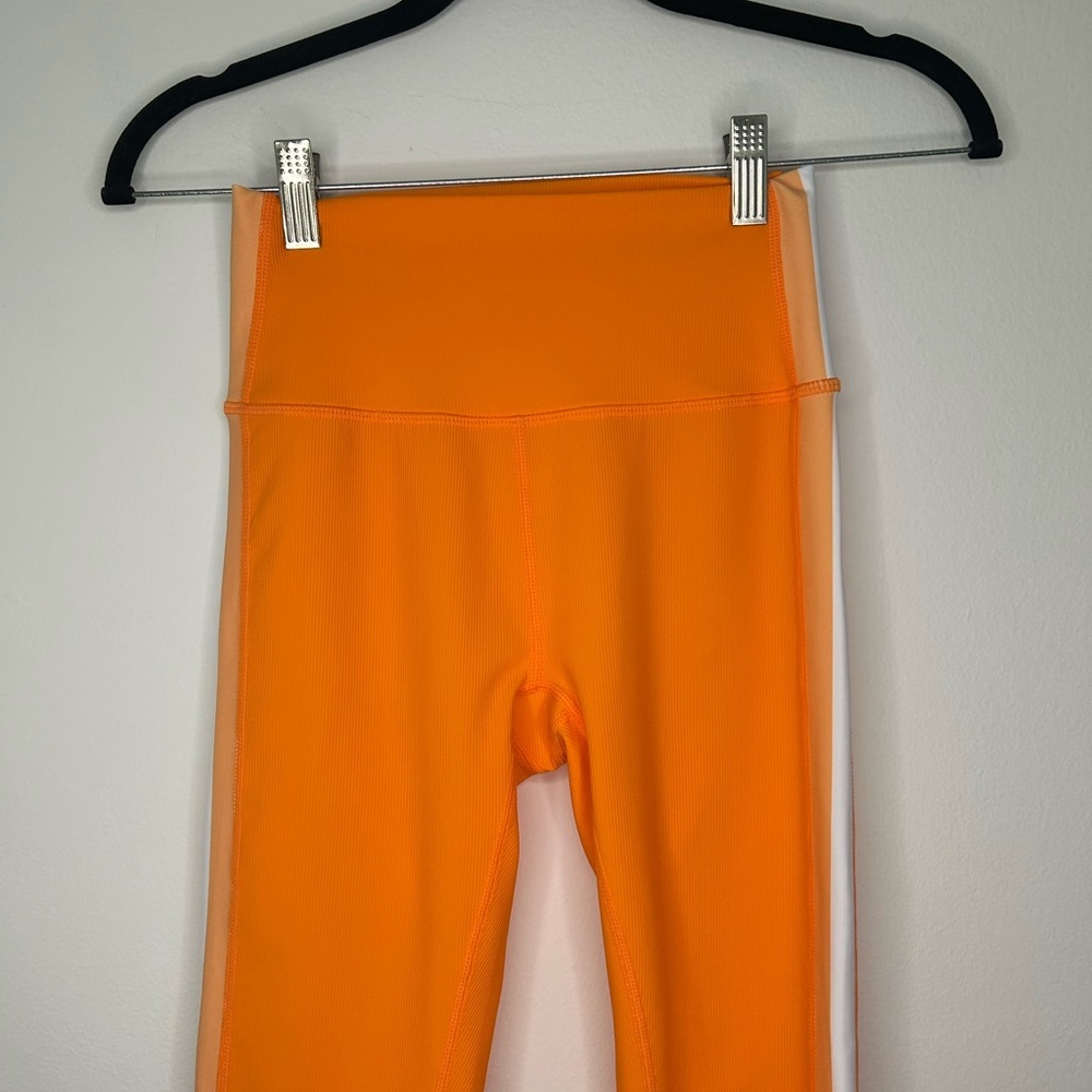 NWT WILO The Label Athletic Leggings Orange - Picture 3 of 8